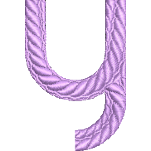 Lower Case Adonay Y