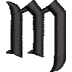 Lower Case Creepy M