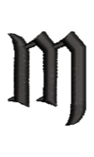 Lower Case Creepy M