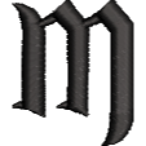 Lower Case Creepy M