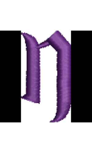 Lower Case Creepy N