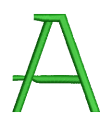Lower Case Ethel A