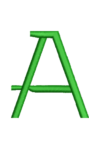 Lower Case Ethel A