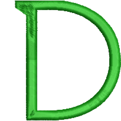 Lower Case Ethel D