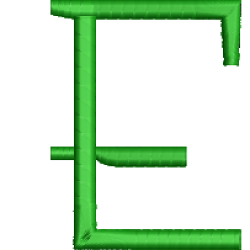 Lower Case Ethel E