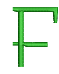 Lower Case Ethel F