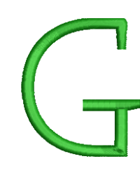 Lower Case Ethel G