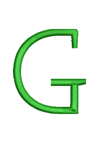Lower Case Ethel G
