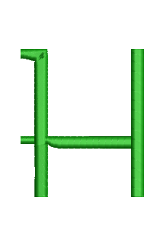 Lower Case Ethel H