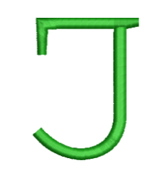 Lower Case Ethel J