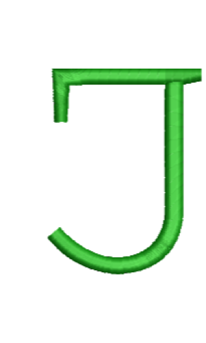 Lower Case Ethel J