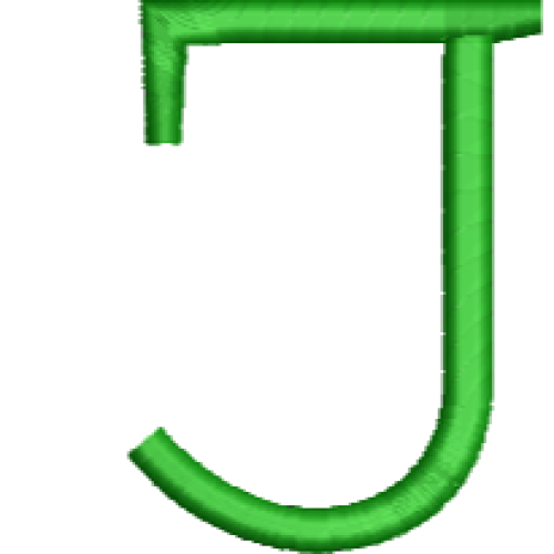 Lower Case Ethel J