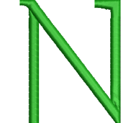 Lower Case Ethel N