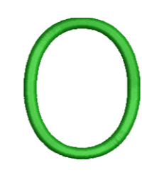 Lower Case Ethel O