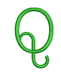 Lower Case Ethel Q