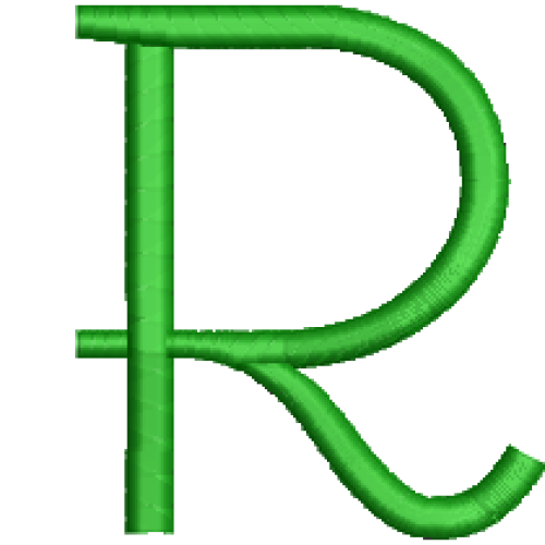 Lower Case Ethel R