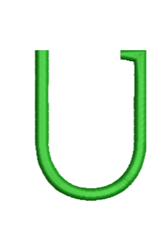 Lower Case Ethel U