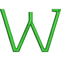 Lower Case Ethel W