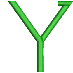 Lower Case Ethel Y