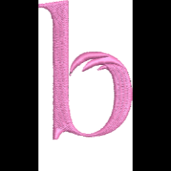 Lower Case Flamingo Font B