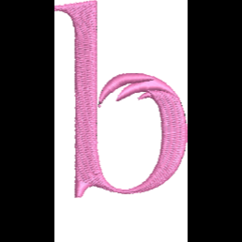 Lower Case Flamingo Font B