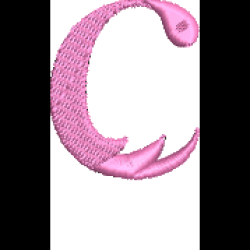 Lower Case Flamingo Font C