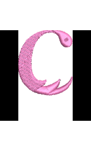 Lower Case Flamingo Font C