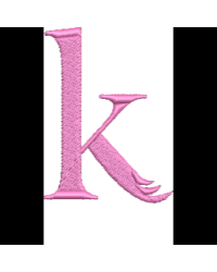 Lower Case Flamingo Font K