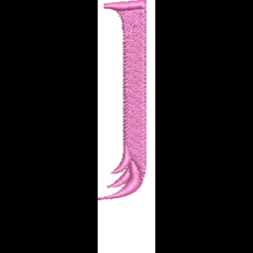 Lower Case Flamingo Font L