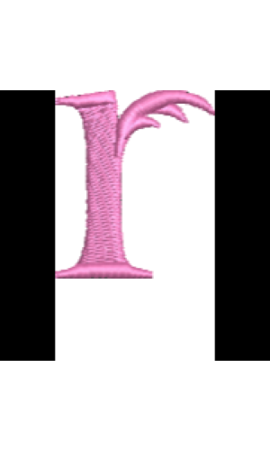 Lower Case Flamingo Font R
