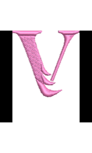 Lower Case Flamingo Font V