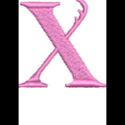 Lower Case Flamingo Font X