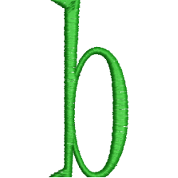 Lower Case Hand Stitch B