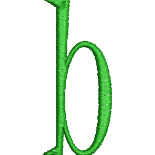 Lower Case Hand Stitch B