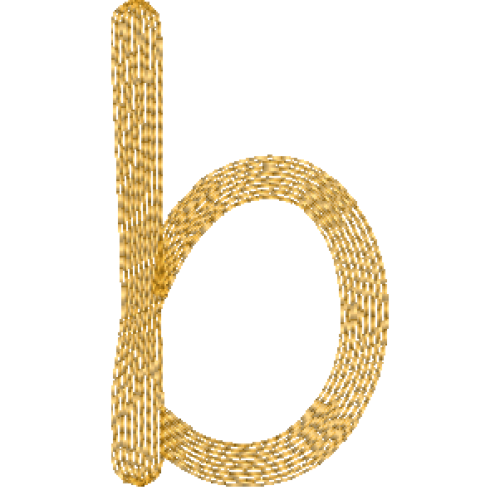 Lower Case Hawaiian B