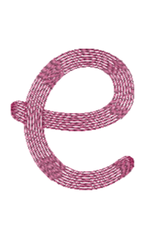Lower Case Hawaiian E