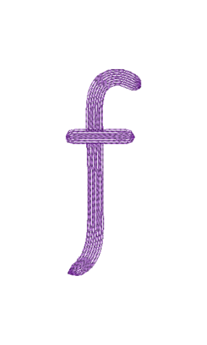 Lower Case Hawaiian F