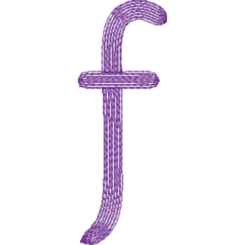 Lower Case Hawaiian F