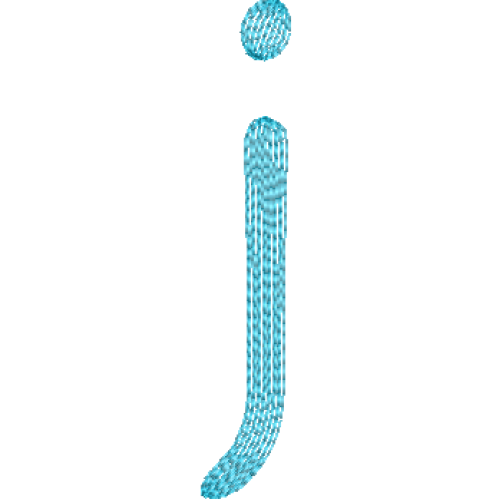 Lower Case Hawaiian J