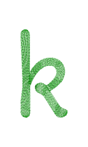 Lower Case Hawaiian K