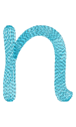 Lower Case Hawaiian N
