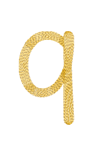 Lower Case Hawaiian Q