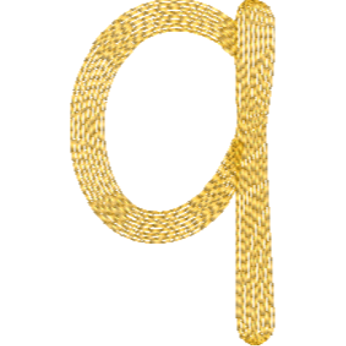 Lower Case Hawaiian Q