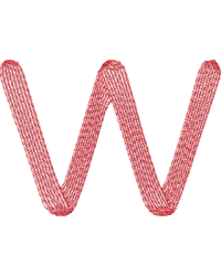 Lower Case Hawaiian W