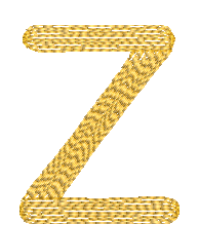Lower Case Hawaiian Z