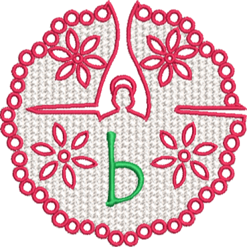 Lower Case Lace Angel B