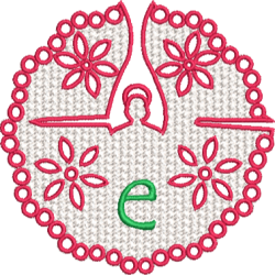 Lower Case Lace Angel E