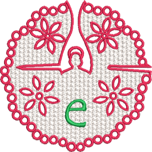 Lower Case Lace Angel E