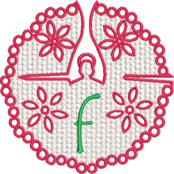 Lower Case Lace Angel F