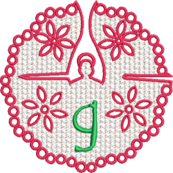 Lower Case Lace Angel G